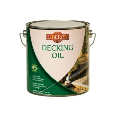 Image of Liberon Decking Oil 2.5 Litre Teak