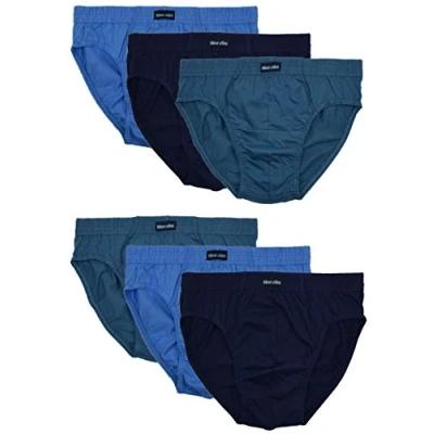 Image of MioRalini 6 mens Cotton Brief, Article: Pairs Without Fly Set05, Size: 3X Large