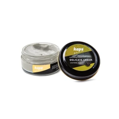 Image of Kaps Shoe Care Cream, Intensive Leather and Nourishing, Delicate (140 ice)