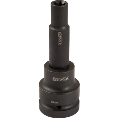 Image of KS Tools 450.0454 3/4&quot; impact bit socket, TX E, long, E24