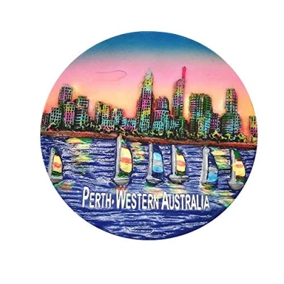 Image of Perth Western Australia Fridge magnet tourist souvenir gift,Home &amp; Kitchen Decoration magnetic sricker. refrigerator