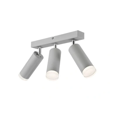 Image of Felix Adjustable Spotlight Bar Silver, 3x E27