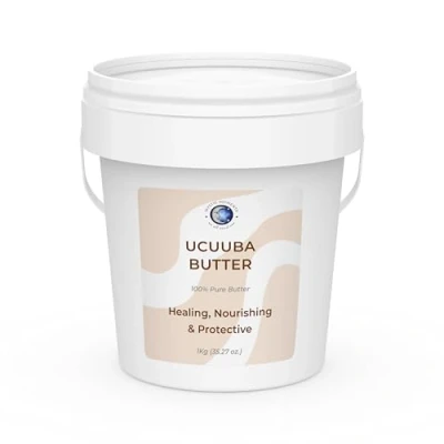 Image of Mystic Moments Ucuuba Virgin Butter 1Kg Pure &amp; Natural Cosmetic Butters GMO Free