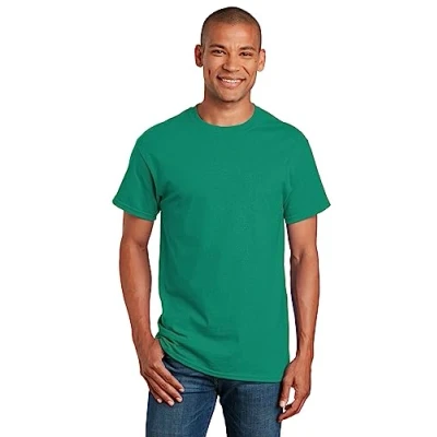 Image of Gildan Men&#039;s G2000 Ultra Cotton Adult T Shirt, Kelly Green, XL