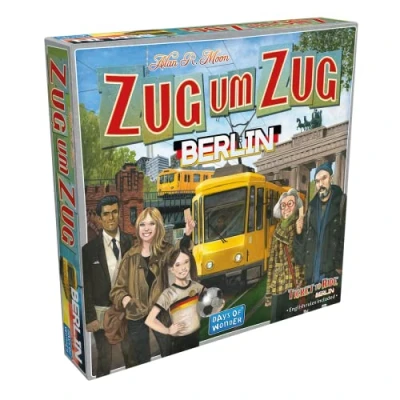 Image of Days of Wonder DOWD0033 Ticket to Ride: Berlin Game, Multicoloured, Colourful, 4. Eigenständig