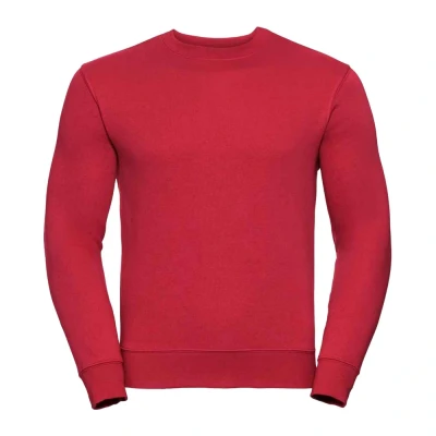 Image of Russell Athletic Mens Authentic Sweatshirt (Classic Red) Size Small