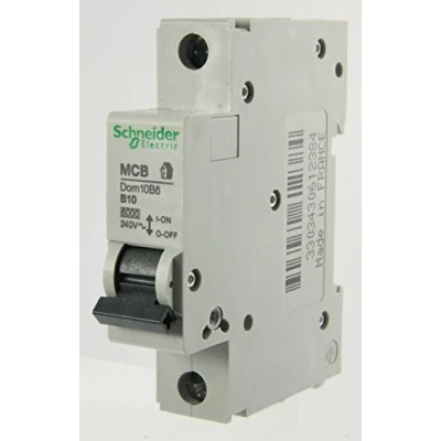 Image of Square D DOM10B6 10a Type B Single Pole MCB