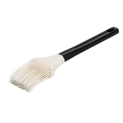Image of Matfer Bourgeat 113042 Silicone Pastry Brush, Plastic, White