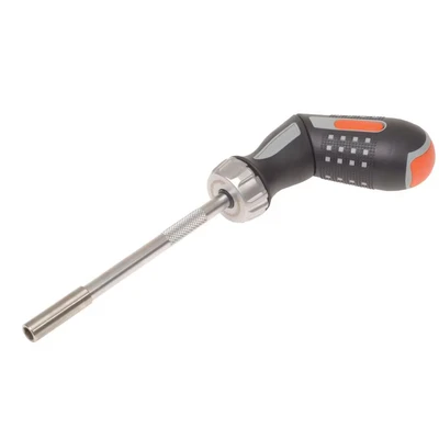 Image of Bahco 808050P Pistol Ratchet Screwdriverand Bits, 1/4 Inch, 260 mm