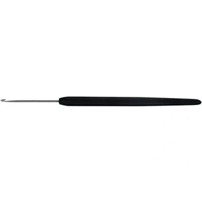 Image of KnitPro Aluminium crochet hook softgrip 10.00mm black 3pcs