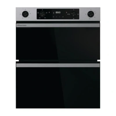 Image of HISENSE Hi6 BUD714221AX Electric Built under Double Oven Stainless Steel, Steel
