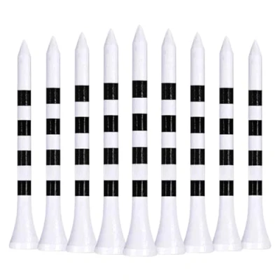 Image of LIKOSO Bamboo Golf Tees 2 3/4 inch Wooden Long Pack of 100 for Driver Accessories