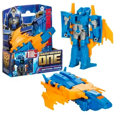Image of Transformers: One Cog Changer Sentinel Prime Action Figure