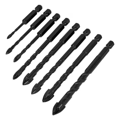 Image of Sealey Tile &amp; Glass Drill Bit Set 8pc DBGC1