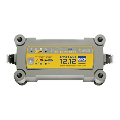 Image of GYS 029552 GYSFLASH 12.12 Battery Charger, Grey