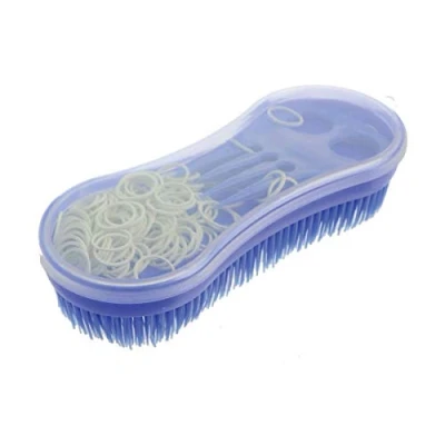 Image of Lincoln Ultimate Brush with Plaiting Kit Pink Black Bands 7989