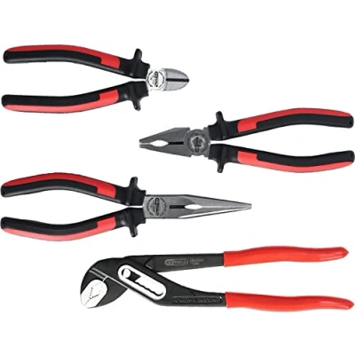 Image of KS Tools 115.1004 ERGOTORQUE pliers set, 4 pcs