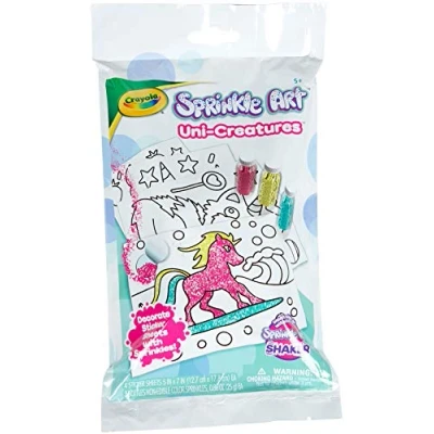 Image of CRAYOLA Sprinkle Art KIT Creatures, Beads, Unicreatures, One Size