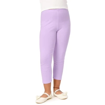 Image of Merry Style Girl&#039;s Leggings 3/4 MS10 131(Light Violet, 8 Years)