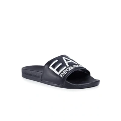 Image of EA7 Men Sandals and Slippers Beachwear Blue 9 UK