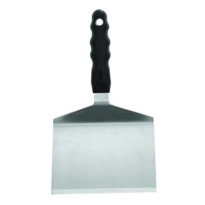 Image of Tablecraft Contemporary Tool Turner, Stainless Steel, Black Ergonomic Handle, 11.5 cm x 16 cm, Silver, 4