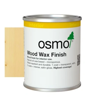 Image of Osmo Wood Wax Finish Transparent 125ml Clear 3101