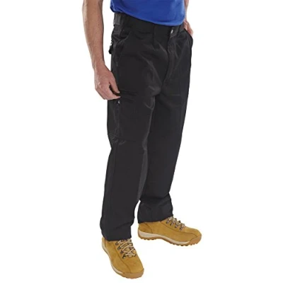 Image of HEAVYWEIGHT DRIVERS TROUSERS BLACK 34