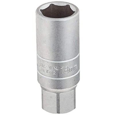 Image of KS Tools 911.1512 Socket f.spark plugs, 1/2&quot;, 18mm