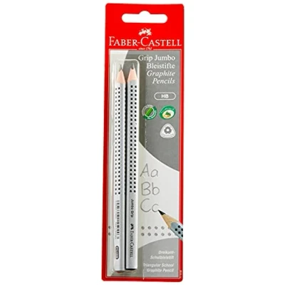 Image of Faber Castell Jumbo Grip HB 111992 Pencil Set of 2