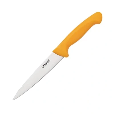 Image of Vogue GH522 Professional Utility Knife With Yellow Handle, 12.5 cm Length