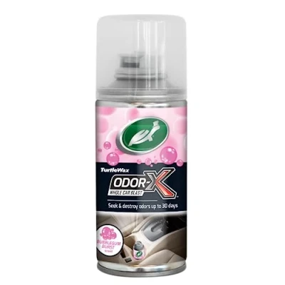 Image of Turtle Wax 54099 Odor X Whole Car Blast New Experience, Freshener &amp; Remover Bomb Removes Unwanted Odors for up to 30 Days Bubblegum Scent (1 Pack)