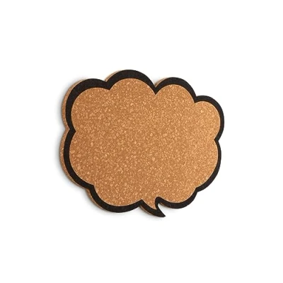 Image of ALLboards Hexagonal Cork Board, Honeycomb Pieces 15x17 cm 10 pcs, Corkboard Bulletin Board Notice