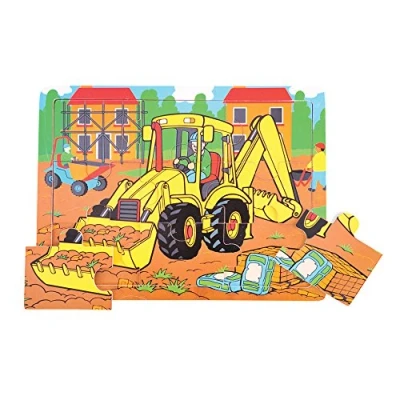 Image of Bigjigs Toys Tray Puzzle Digger