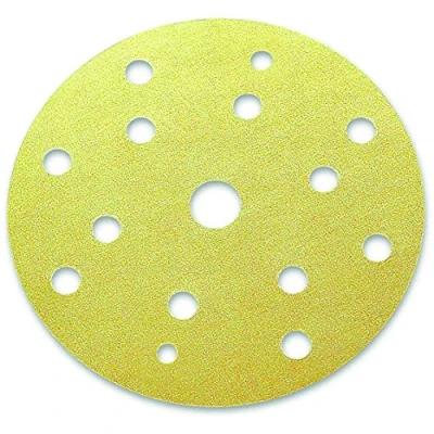 Image of sia Abrasives 7425.4595.0180.03 Series 1944 Siaone Disc with 14 Hole, 180 Grit, 150mm Diameter, Pack of 50
