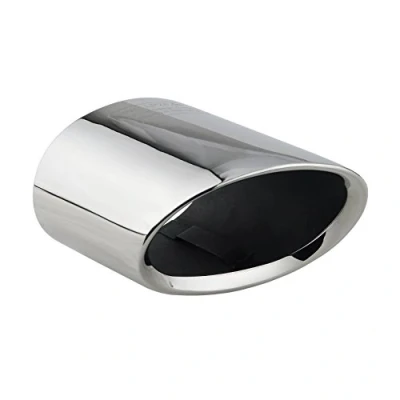 Image of L&amp;P A300 stainless steel exhaust trim, mirror polished chrome finish, plug &amp; play tailpipe, comparison numbers
