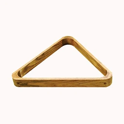 Image of ClubKing Ltd Snooker &amp; Pool Brown Wooden Triangle for 15x 2 1/16&quot; Balls