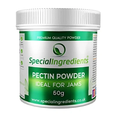 Image of Pectin Powder 50g Premium Quality Ideal for Making Jam, Marmalades, Chutneys, Fruit Jellies &amp; Cake Fillings, European, Non GMO, Gluten Free Recyclable Container