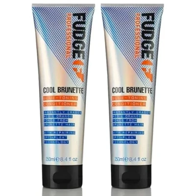 Image of Fudge DOUBLE Cool Brunette Blue Toning Conditioner 250ml