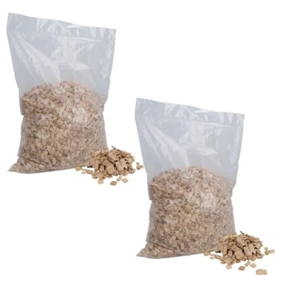 Image of AB Tools 2pk OF 6 Litre Natural Coarse Beech Chips Bird Parrot Cage Bedding Covering