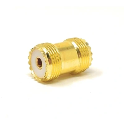 Image of Maincore UHF PL 259 Female to Socket Coaxial Adaptor Connector Coupler Cable Joiner Antenna Adapter (1pcs)