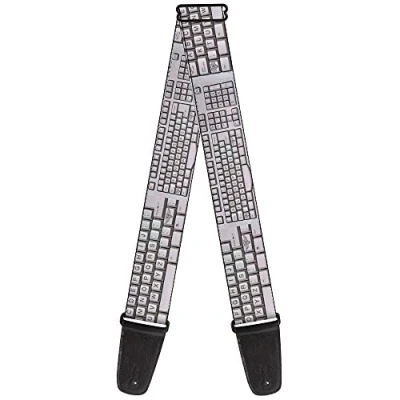 Image of Buckle Down Guitar Strap Keyboard 2 Inches Wide