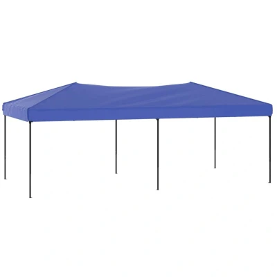 Image of vidaXL Folding Party Tent Blue 3x6 m