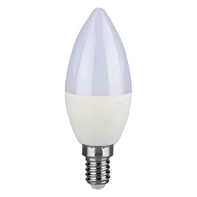 Image of Sku111 Led Light Bulb E14 C37 7 W 600 Lm Warm 3000 K Teardrop Shaped Candle