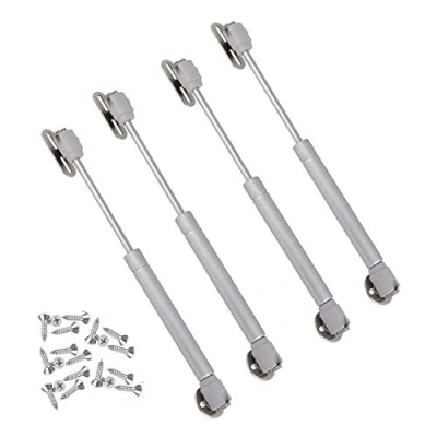 Image of JZK 4 x Gas Hydraulic strut Stay Lift Hinge Piston arm Damper 120N for Heavy Flap Door, Soft Close lid Support Large Toy Box Cupboard Door Storage Chest
