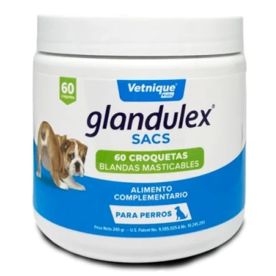 Image of JTPHARMA Glandulex Sacs 60 Croquettes
