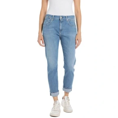 Image of Replay women&#039;s jeans with super stretch, blue (010), 28W / 30L