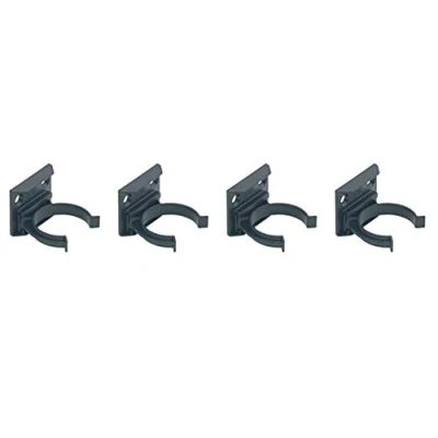 Image of Kitchen Plinth Leg Clips &amp; Brackets Kick Board Plastic FITS 30MM Diameter x4