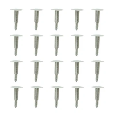 Image of YINETTECH 20Pcs Car Roof Headlining Mounting Clips Grey Expanding Rivets Trim Moulding Fasteners Retainers Compatible with Transit 1417997