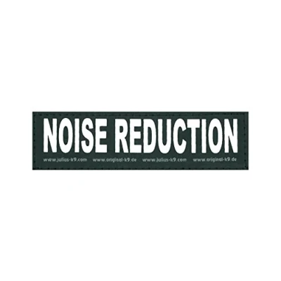 Image of Interchangeable Patches, 1 pair, NOISE REDUCTION, Size: Large, Black