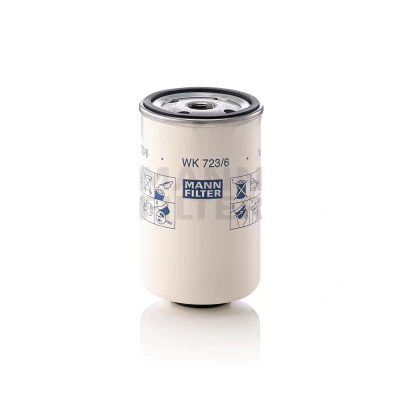 Image of 0814662, 3I1179, 3I1266, 5W3394, 9Y4421 Fuel Filter MANN WK 723/6 Spin on